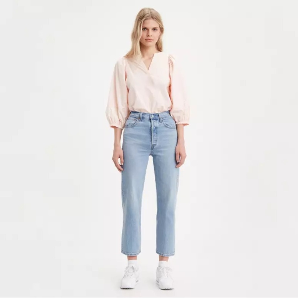 Levi’s Ribcage Straight Ankle Jeans